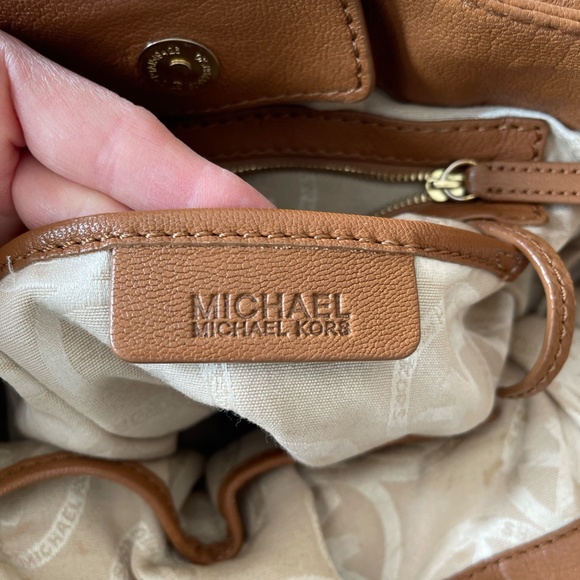 Michael Kors Tan Leather Purse/Satchel - Picture 4 of 12
